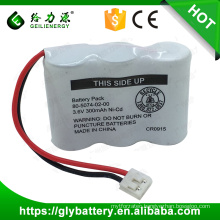 Wholesale prices high quality ni cd 3.6v 300mah nicd battery rechargeable battery